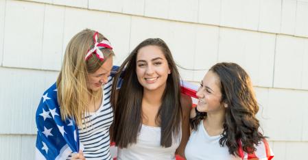 Bring a friend Special Friends with US flag