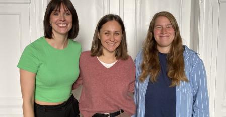 threee women next to each other