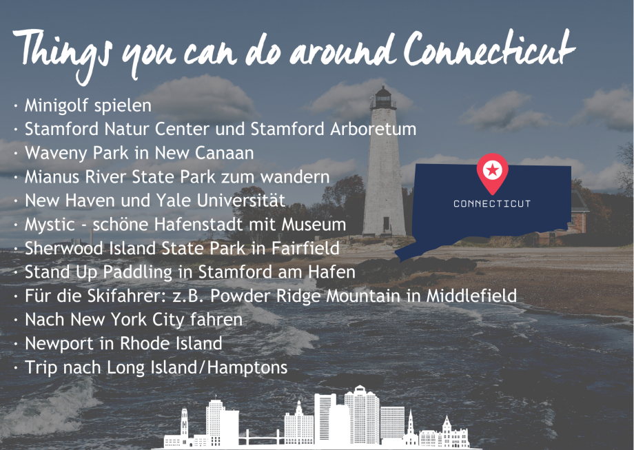 Fun Actitivities around CT List with suggestions of what to do around Connecticut